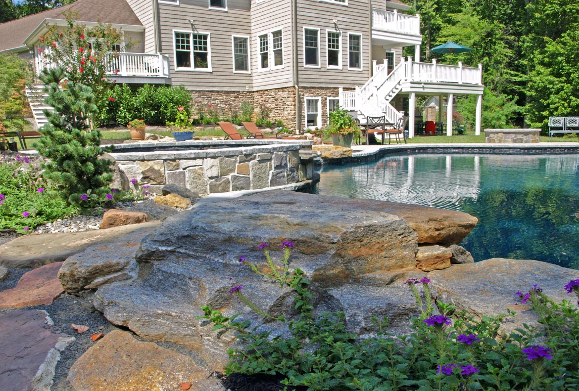 Morganville, NJ Outdoor Living | Custom Inground Pool | Case Study | Michael Anthony Contracting